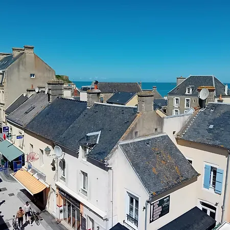 דירה Mulberry Duplex Bien Equipe 2 Petite Vue Sur Plein Centre D'arromanches A 2 Mn De La A Pied Et Pres De Bayeux Au Coeur Des Plages Du Debarquement
