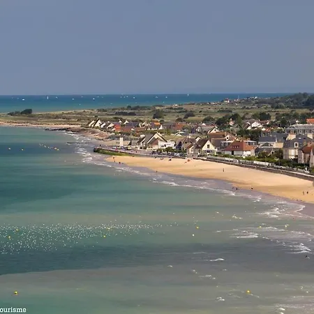 Apartmán Mulberry Duplex Bien Equipe 2 Petite Vue Sur Plein Centre D'arromanches A 2 Mn De La A Pied, Tous Commerces, Restaurants, Pres De Bayeux Au Coeur Des Plages Du Debarquement *