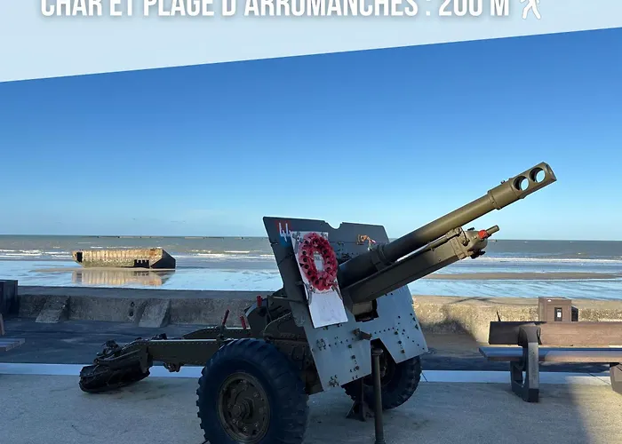 Mulberry Duplex Bien Equipe 2 Petite Vue Sur Plein Centre D'arromanches A 2 Mn De La A Pied Et Pres De Bayeux Au Coeur Des Plages Du Debarquement * Arromanches-les-Bains