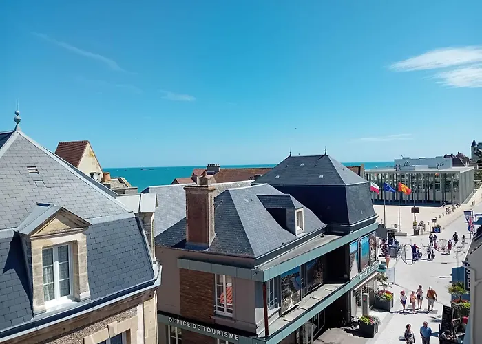 Apartment Mulberry Duplex Bien Equipe 2 Petite Vue Sur Plein Centre D'arromanches A 2 Mn De La A Pied Et Pres De Bayeux Au Coeur Des Plages Du Debarquement *